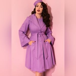 Vixen Lili Coat in Lilac
